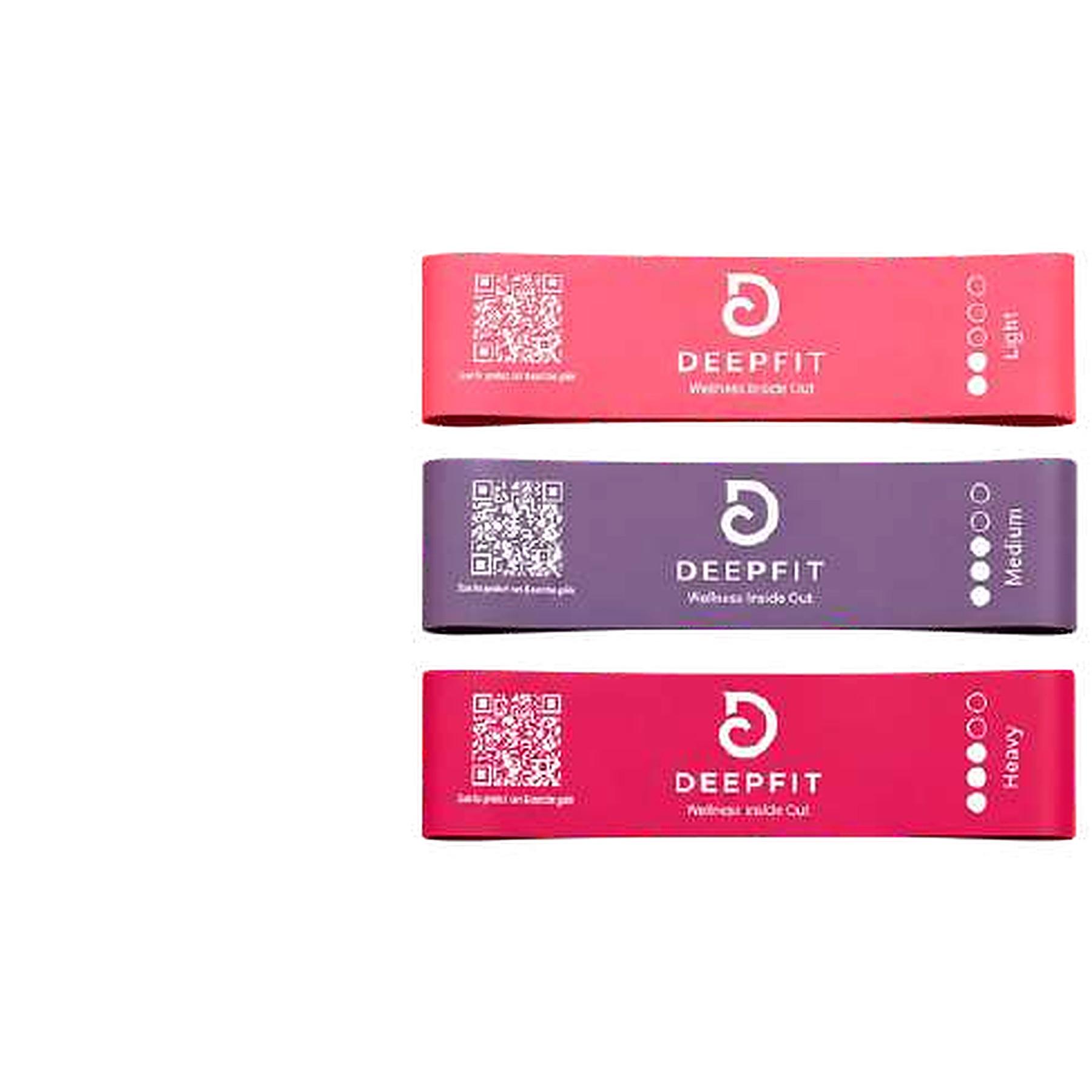 Deepfit sachets arranged together